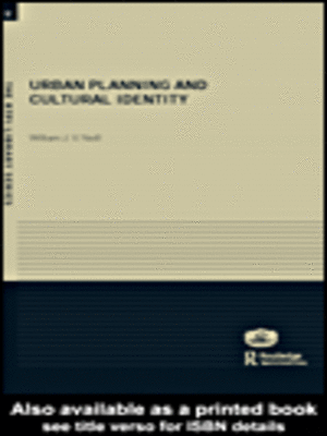 cover image of Urban Planning and Cultural Identity